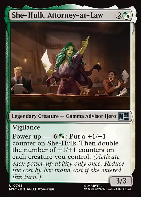 She-Hulk, Attorney-at-Law - Foil