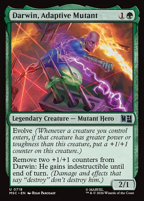Darwin, Adaptive Mutant - Foil