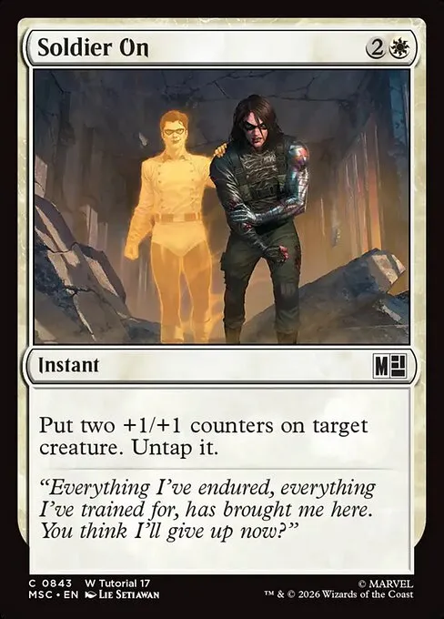 Soldier On - Foil