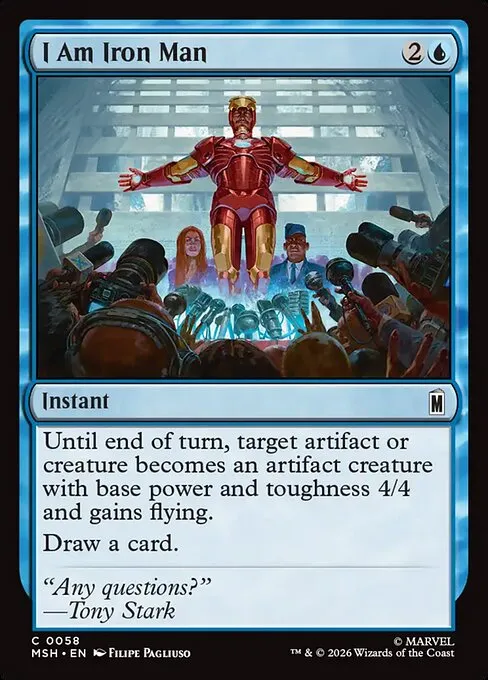 I Am Iron Man - Foil