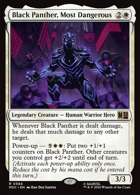 Black Panther, Most Dangerous - Foil