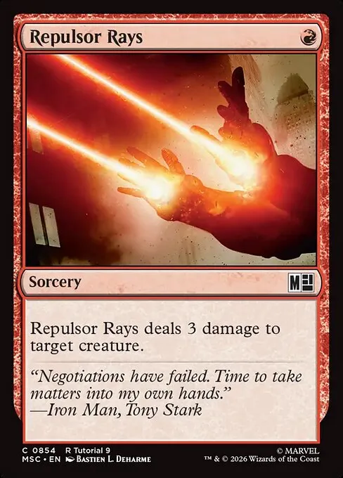 Repulsor Rays - Foil