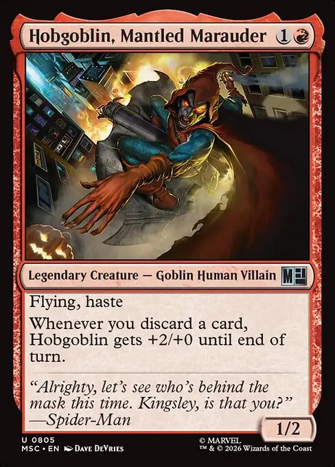 Hobgoblin, Mantled Marauder - Foil
