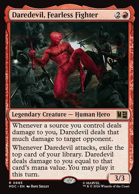 Daredevil, Fearless Fighter