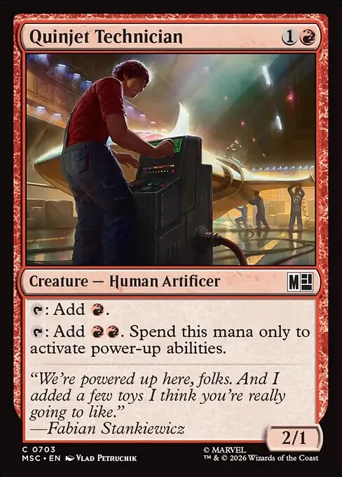 Quinjet Technician - Foil