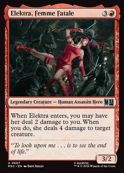 Elektra, Femme Fatale - Foil