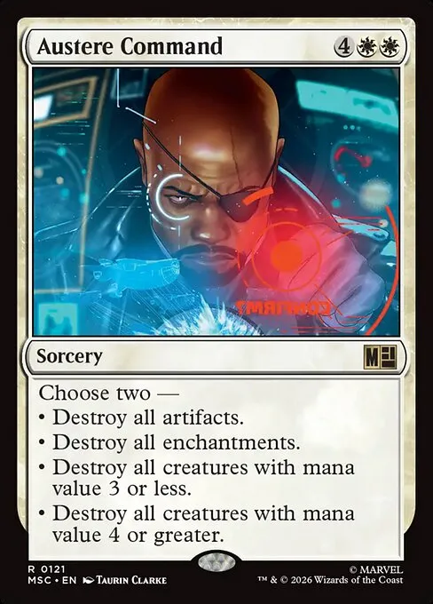 Austere Command - Foil