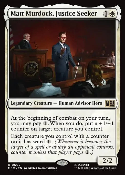 Matt Murdock, Justice Seeker - Foil