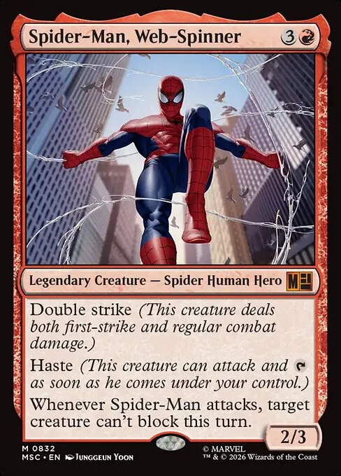 Spider-Man, Web-Spinner - Foil