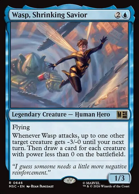 Wasp, Shrinking Savior - Foil