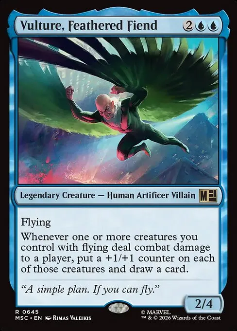 Vulture, Feathered Fiend - Foil