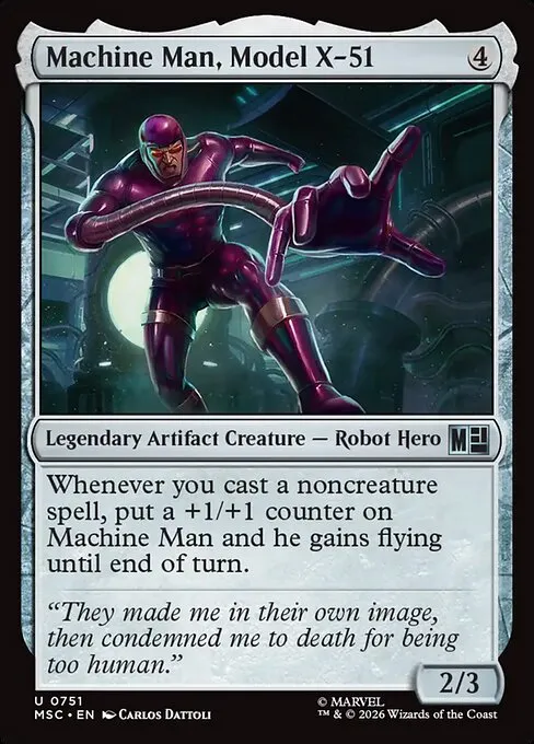 Machine Man, Model X-51 - Foil