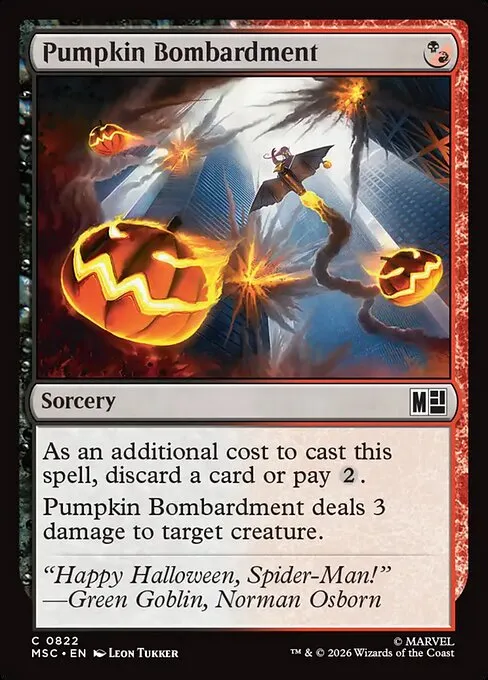 Pumpkin Bombardment - Foil