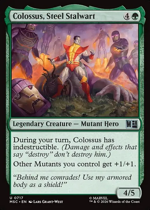 Colossus, Steel Stalwart - Foil