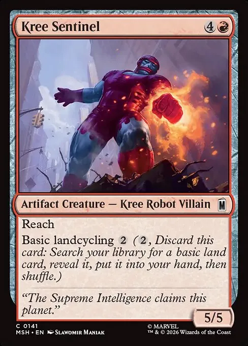 Kree Sentinel - Foil