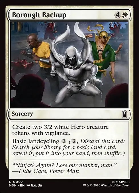Borough Backup - Foil