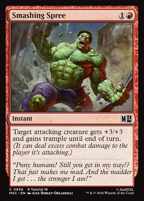 Smashing Spree - Foil
