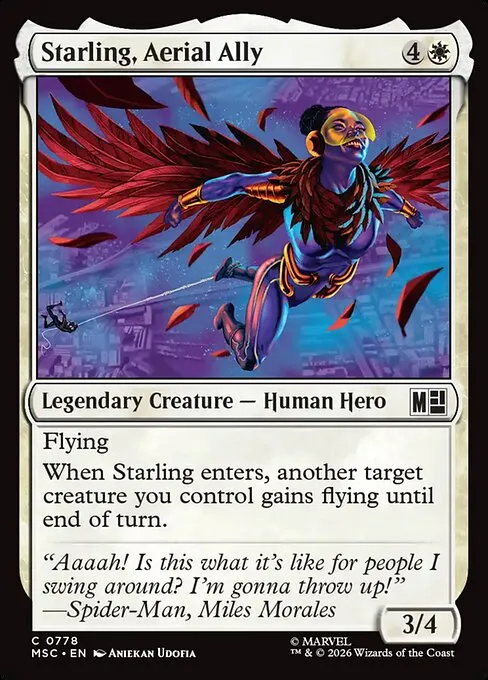 Starling, Aerial Ally - Foil