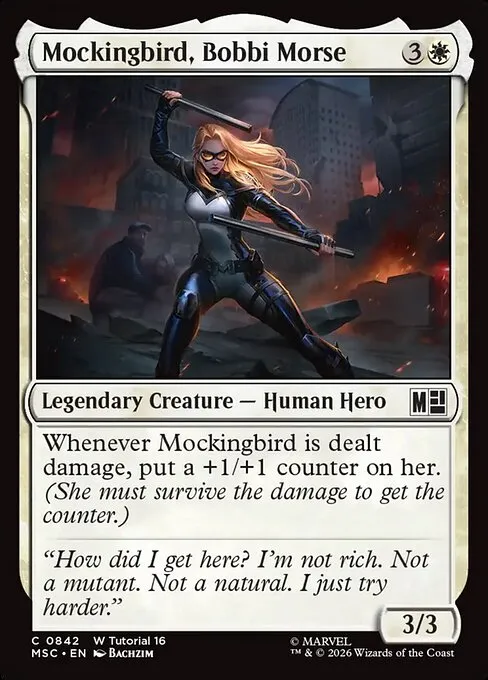 Mockingbird, Bobbi Morse - Foil