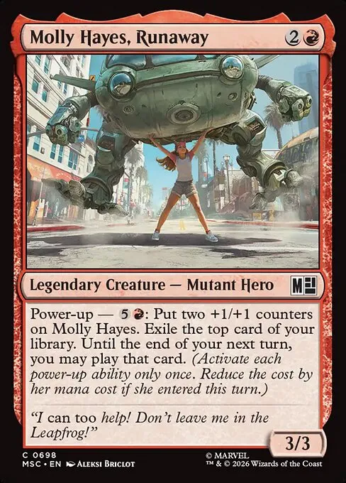 Molly Hayes, Runaway - Foil