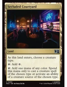Secluded Courtyard - Foil