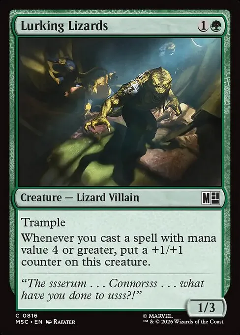 Lurking Lizards
