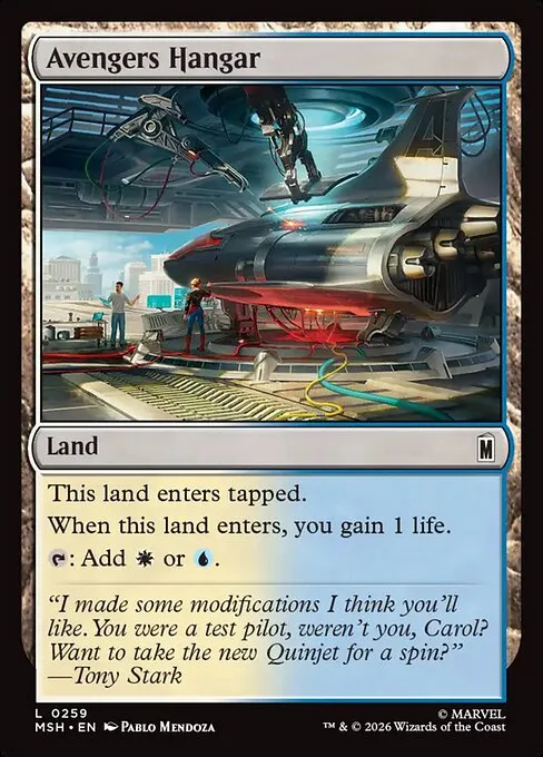 Avengers Hangar - Foil