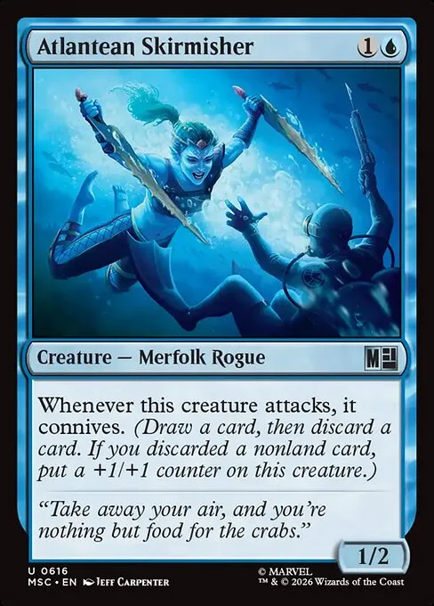 Atlantean Skirmisher - Foil