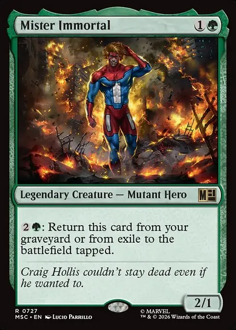 Mister Immortal - Foil