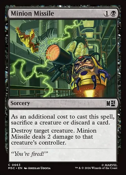 Minion Missile - Foil