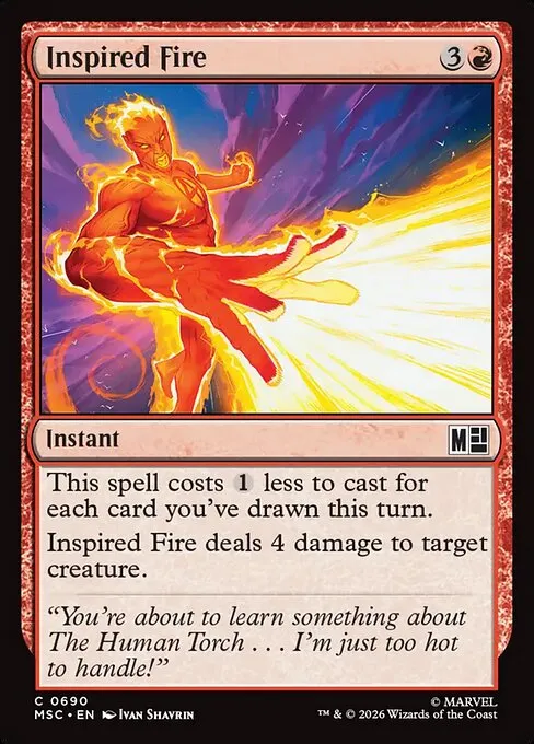 Inspired Fire - Foil