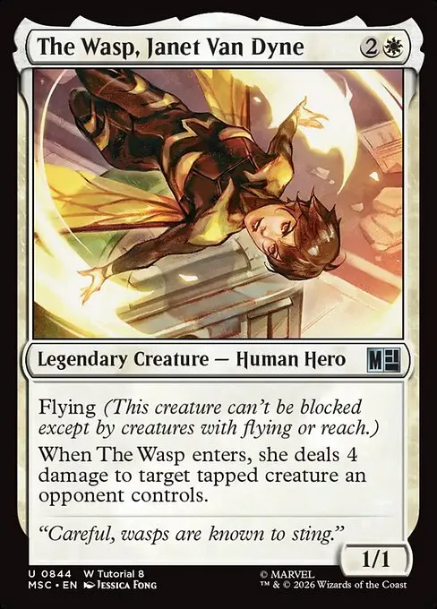 The Wasp, Janet Van Dyne - Foil