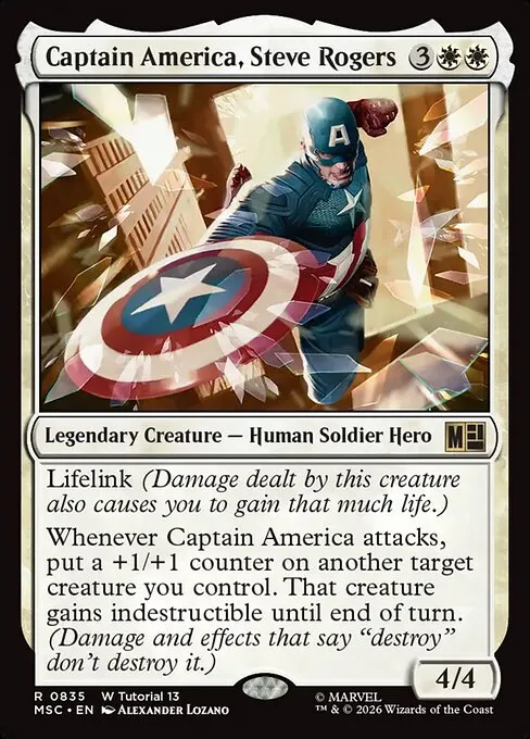 Captain America, Steve Rogers - Foil