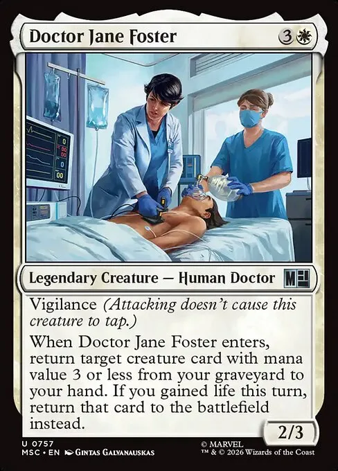 Doctor Jane Foster - Foil