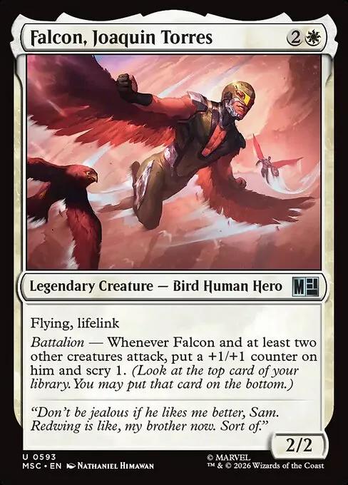 Falcon, Joaquin Torres - Foil