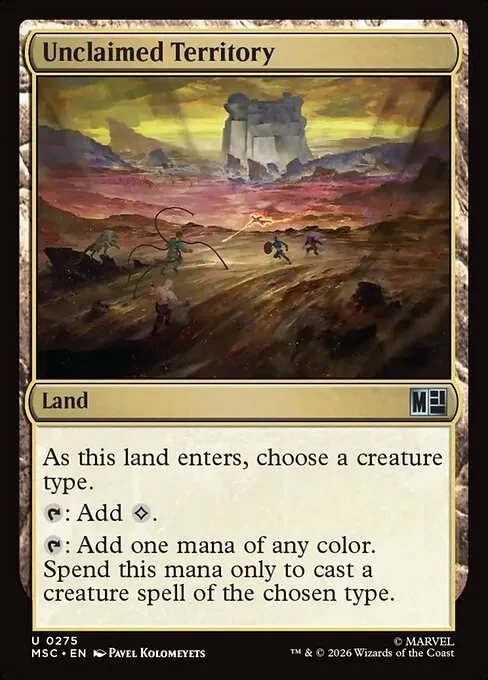 Unclaimed Territory - Foil