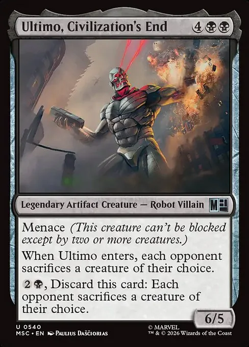 Ultimo, Civilization's End - Foil