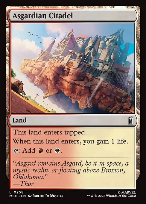 Asgardian Citadel - Foil