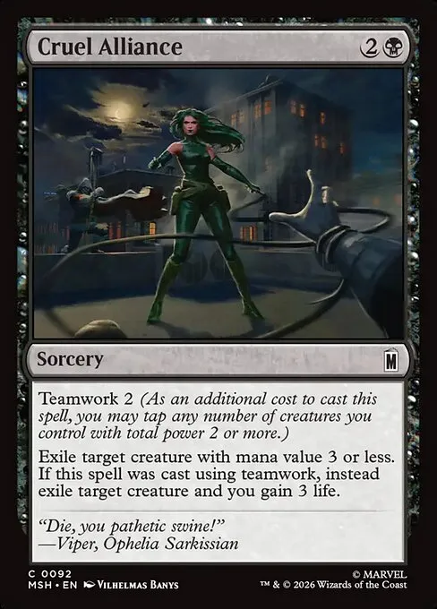 Cruel Alliance - Foil