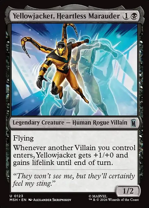 Yellowjacket, Heartless Marauder - Foil
