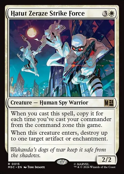 Hatut Zeraze Strike Force - Foil