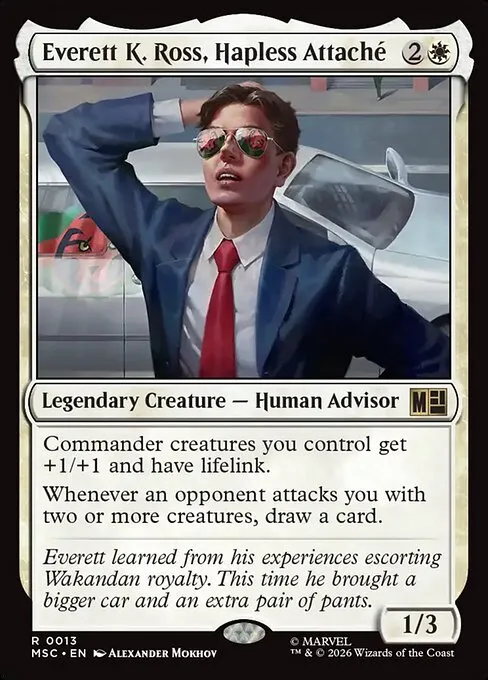 Everett K. Ross, Hapless Attaché
