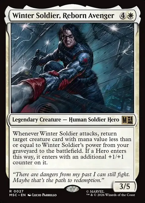 Winter Soldier, Reborn Avenger - Foil