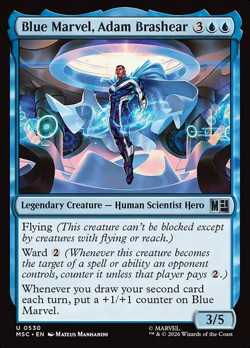 Blue Marvel, Adam Brashear - Foil