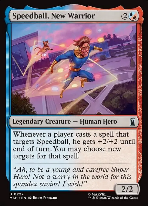 Speedball, New Warrior - Foil