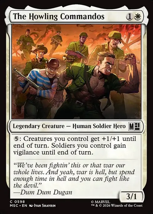 The Howling Commandos - Foil