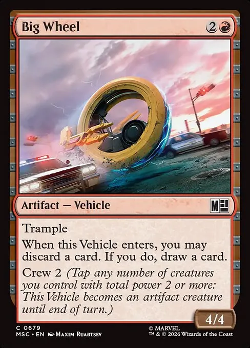Big Wheel - Foil