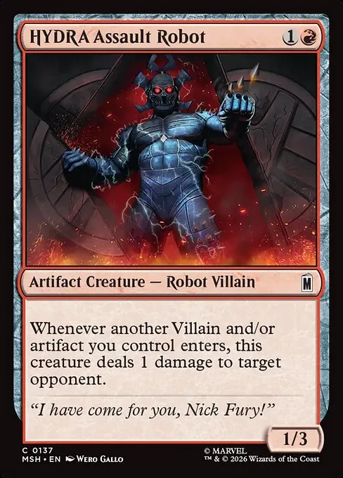 HYDRA Assault Robot - Foil