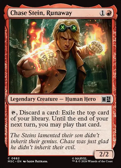 Chase Stein, Runaway - Foil