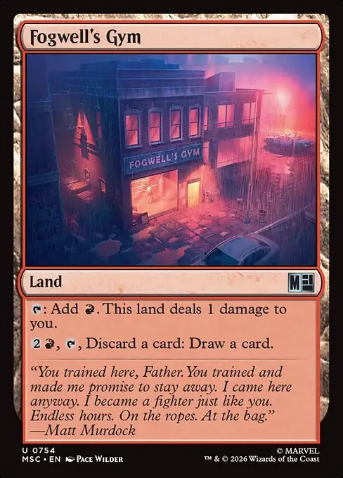 Fogwell's Gym - Foil